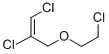 3-(2-chloroethoxy)-1,2-dichloropropene Struktur