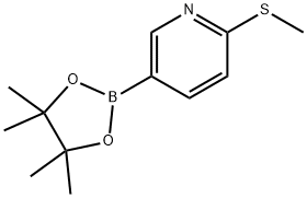 2-METHYLSULFANYL-5-(4,4,5,5-TETRAMETHYL-[1,3,2]-DIOXABOROLAN-2-YL)PYRIDINE price.