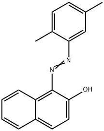 1-(2,5-xylylazo)-2-naphthol Struktur