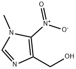 1H-Imidazole-4-methanol, 1-methyl-5-nitro- (9CI) Struktur