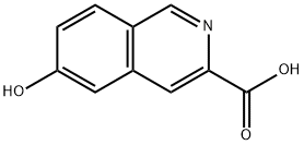 3-Isoquinolinecarboxylicacid,6-hydroxy-(9CI) Struktur