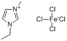 1-ETHYL-3-METHYLIMIDAZOLIUM TETRACHLOROFERRATE Struktur