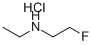 N-ETHYL-2-FLUOROETHANAMINE HYDROCHLORIDE Struktur