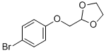 2-(4-BROMO-PHENOXYMETHYL)-[1,3]DIOXOLANE Struktur