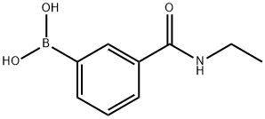 3-(N-ETHYLAMINOCARBONYL)BENZENEBORONIC ACID Struktur