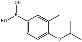 4-ISOPROPOXY-3-METHYLPHENYLBORONIC ACID Structure