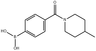 4-(4-METHYLPIPERIDINE-1-CARBONYL)PHENYLBORONIC ACID price.