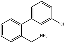 3'-CHLOROBIPHENYL-2-METHYLAMINE Struktur