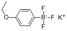 POTASSIUM (4-ETHOXYPHENYL)TRIFLUOROBORATE Struktur