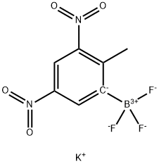 POTASSIUM (3,5-DINITRO-2-METHYLPHENYL)TRIFLUOROBORATE Struktur