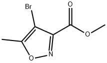 methyl 4-bromo-5-methyl-3-isoxazolecarboxylate(SALTDATA: FREE) Struktur