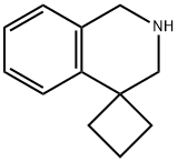 2',3'-dihydro-1'H-spiro[cyclobutane-1,4'-isoquinoline] Struktur