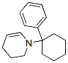 N-(1-phenylcyclohexyl)-1,2,3,4-tetrahydropyridine Struktur