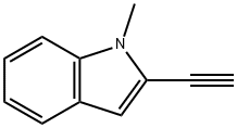 1H-Indole,2-ethynyl-1-methyl- Struktur