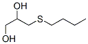 3-(butylthio)propane-1,2-diol Struktur