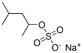 sodium 1,3-dimethylbutyl sulphate Struktur