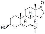 Androst-5-en-17-one, 3-hydroxy-7-methoxy-, (3beta,7beta)- (9CI) Struktur