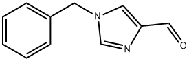 1-BENZYLIMIDAZOLE-4-CARBALDEHYDE Struktur