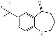 5H-1-Benzazepin-5-one, 1,2,3,4-tetrahydro-7-(trifluoroMethyl)- Struktur