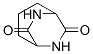 6,8-Diazabicyclo[3.2.2]nonane-7,9-dione Struktur