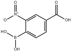 4-CARBOXY-2-NITROPHENYLBORONIC ACID Struktur