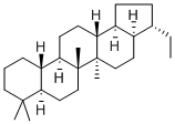 17ALPHA(H),21BETA(H)-25,28,30-TRISNORHOPANE Struktur