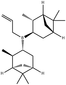 (-)-IPC2B(ALLYL), 1M IN PENTANE Struktur