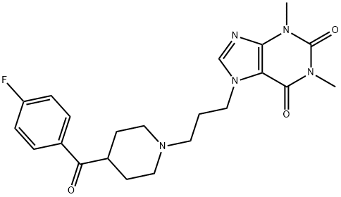 Fluprofylline Struktur