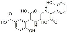 5-carboxyethylenediamine-N,N'-bis(2-hydroxyphenylacetic acid) Struktur