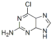 9H-Purin-2-amine,  6-chloro-4,5-dihydro- Struktur