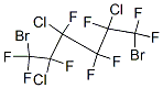 1,6-Dibromo-2,3,5-trichlorononafluorohexane Struktur