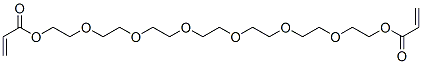 3,6,9,12,15,18-hexaoxaicosane-1,20-diyl diacrylate Struktur