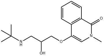 Tilisolol Struktur