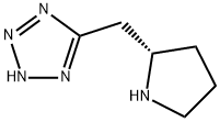 (S)-5-PYRROLIDIN-2-YLMETHYL-1H-TETRAZOLE Struktur