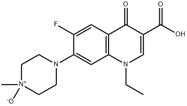 pefloxacin N-oxide Struktur