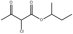 sec-butyl 2-chloroacetoacetate Struktur