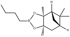 (1S,2S,3R,5S)-(+)-2,3-PINANEDIOL BUTYLBORONATE ESTER Struktur