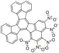 pentanitrodiacenaphtho[1,2-j:1',2'-l]fluoranthene Struktur