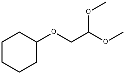 (2,2-dimethoxyethoxy)cyclohexane Struktur