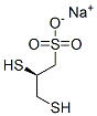 sodium (R)-2,3-dimercaptopropanesulphonate Struktur