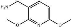 (2,6-dimethoxypyridin-3-yl)methanamine Struktur