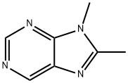 9H-Purine, 8,9-dimethyl- (9CI) Struktur