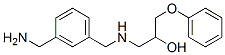 1-[[[3-(aminomethyl)phenyl]methyl]amino]-3-phenoxypropan-2-ol Struktur