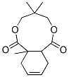 2,2-dimethylpropane-1,3-diyl methylcyclohex-4-ene-1,2-dicarboxylate Struktur