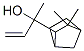 alpha,3,3-trimethyl-alpha-vinylbicyclo[2.2.1]heptane-2-methanol Struktur