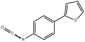 2-(4-ISOCYANATOPHENYL)THIOPHENE Struktur