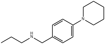 N-(4-PIPERIDIN-1-YLBENZYL)-N-PROPYLAMINE Struktur