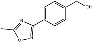 [4-(5-METHYL-1,2,4-OXADIAZOL-3-YL)PHENYL]METHANOL Struktur