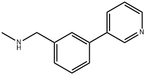 N-METHYL-N-(3-PYRIDIN-3-YLBENZYL)AMINE Struktur