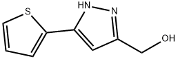 (5-THIEN-2-YL-1H-PYRAZOL-3-YL)METHANOL Struktur